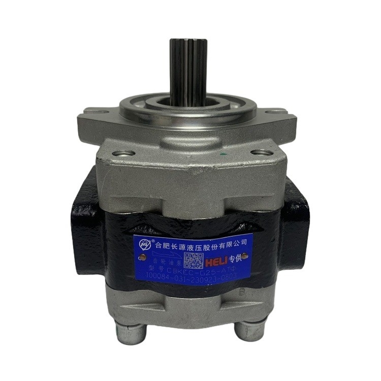 फोर्कलिफ्ट हाइड्रोलिक गियर पंप CBKEC-G25-AT H08E7-10201 मशीनरी मरम्मत कार्यशालाओं के लिए