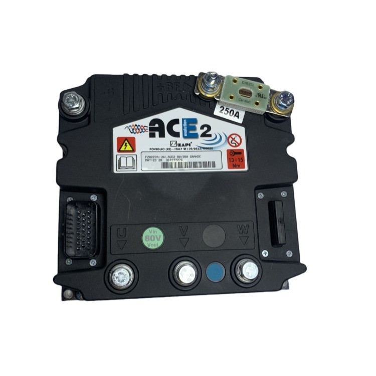 ZAPI ACE2 80/350 FZ8227A AC मोटर नियंत्रक स्टील और प्लास्टिक के घटक शामिल हैं